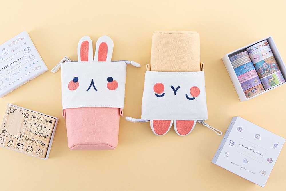 Tsuki Pop-up Standing Pencil Case ☾ – NotebookTherapy