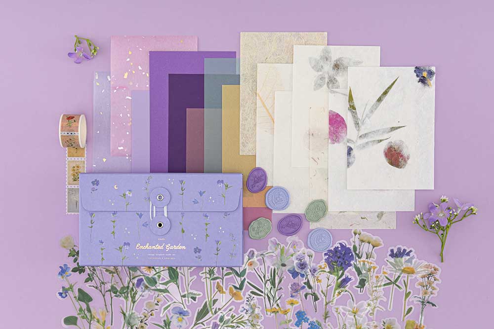 Tsuki 'Enchanted Garden' Bullet Journal Stamp Set ☾ – NotebookTherapy