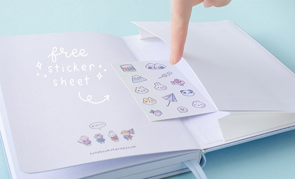 Free Japanese sticker sheets