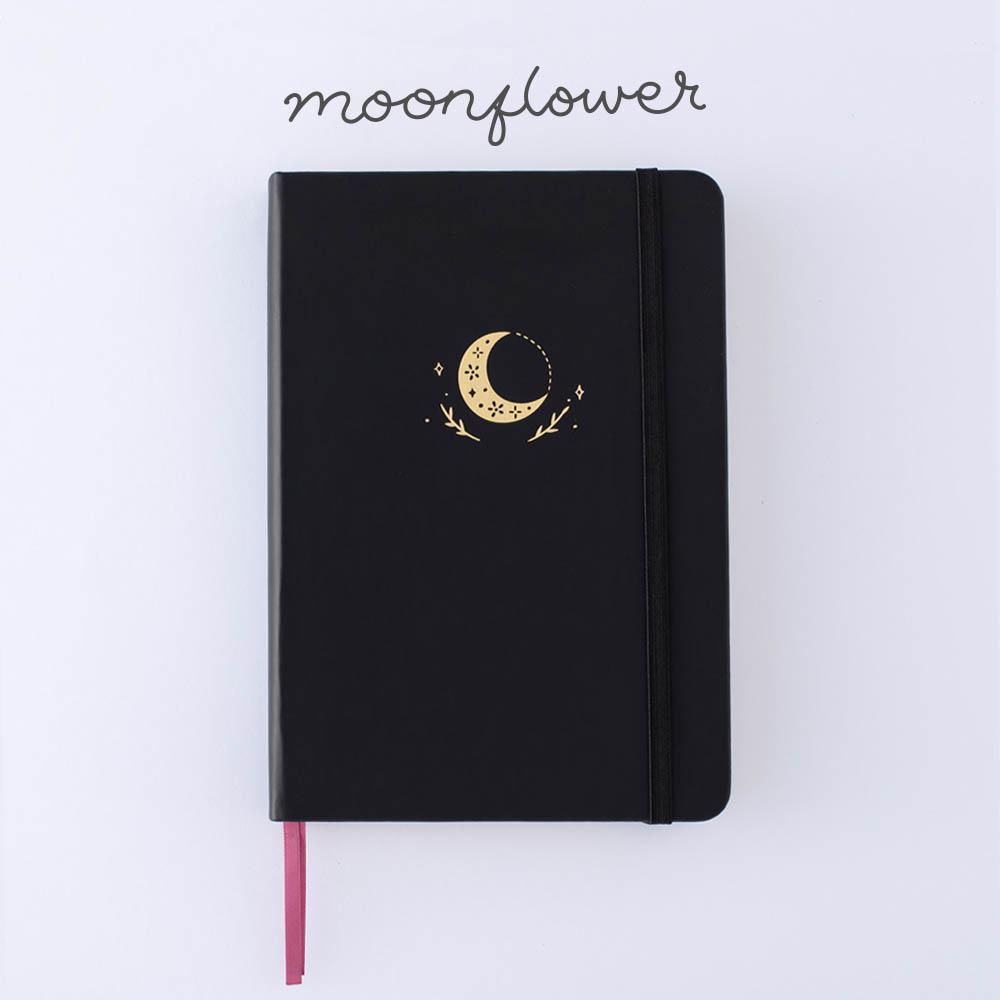 Tsuki Black Paper Limited Edition Hardcover Bullet Journals ☾