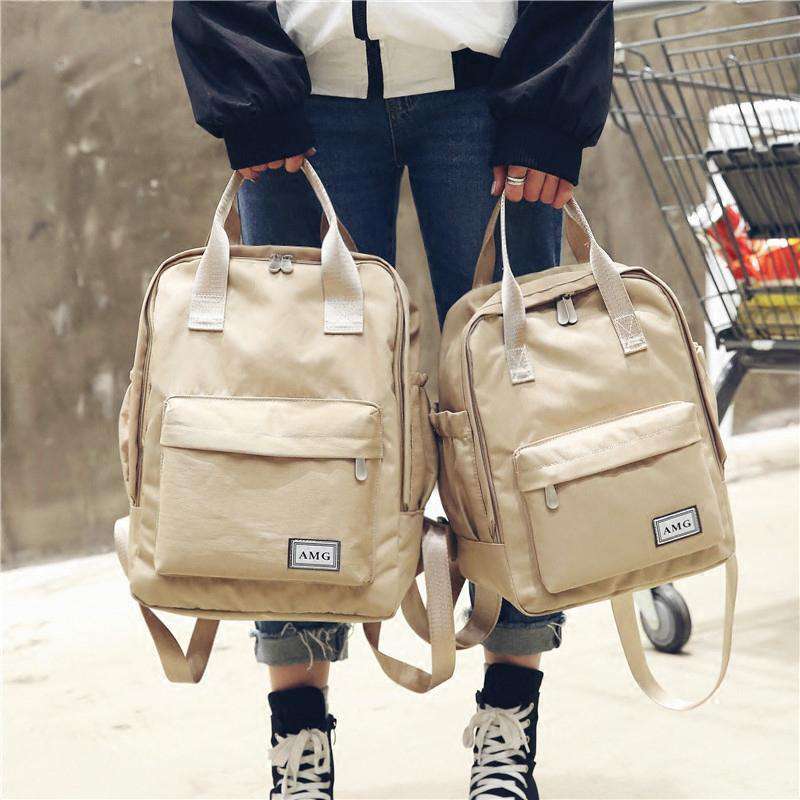 fashion canvas backpack