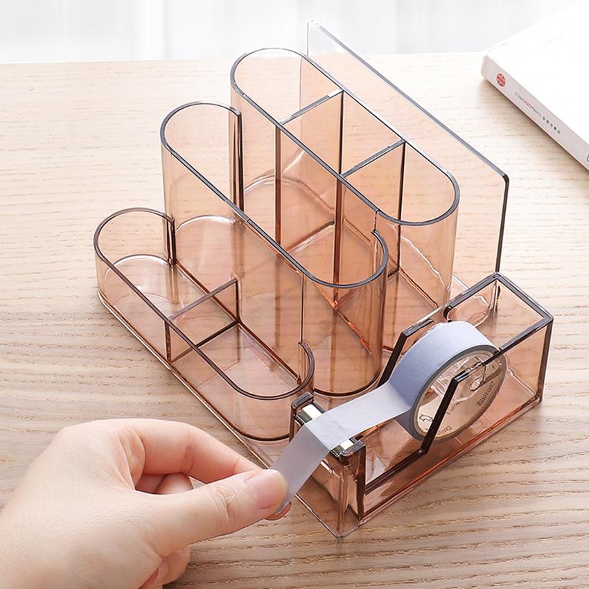 Aesthetic Desk Organiser Tape Dispenser Notebooktherapy