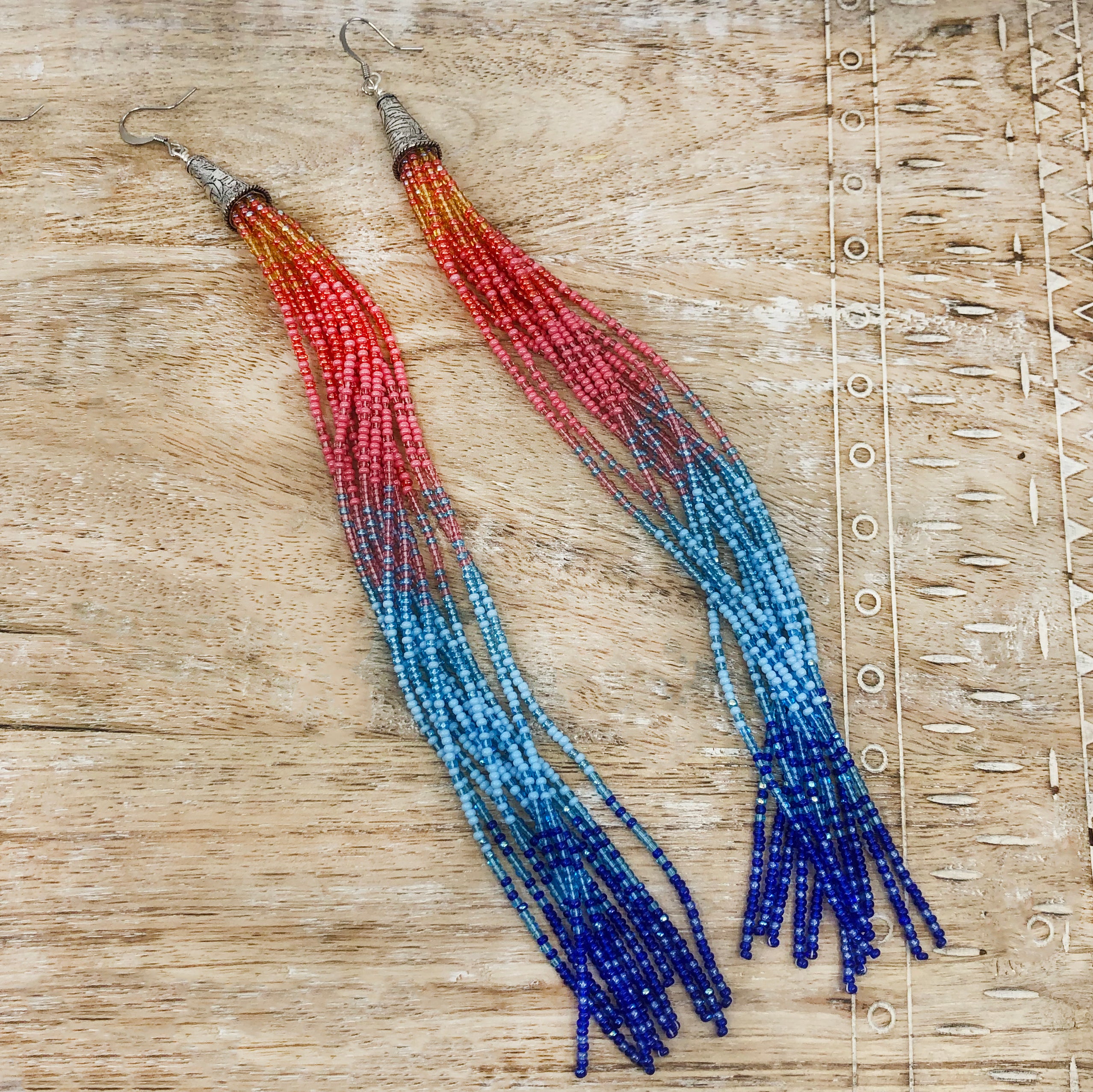 DIY Beaded Tassel Earrings  My Girlish Whims