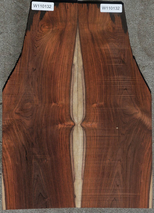 Brazilian Rosewood Guitar Back Set