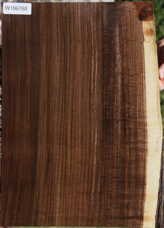 Extra Fancy Claro Walnut Live Edge Lumber