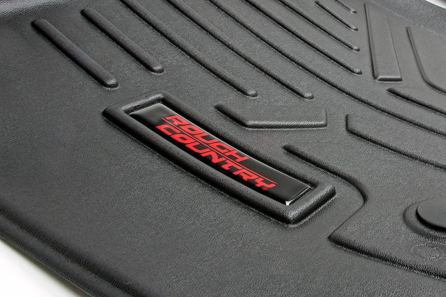 Heavy Duty Floor Mats Front Rear Combo Supercrew Cab Models