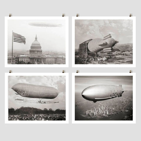 4 Airship Photos