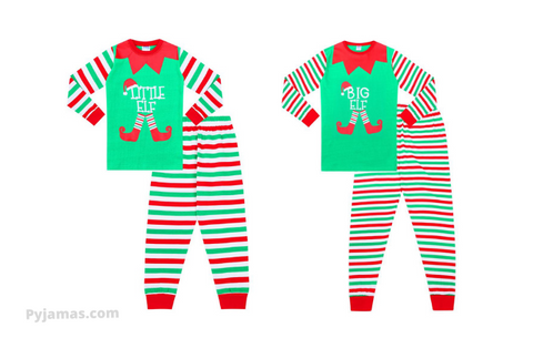 Elf family Christmas pyjamas