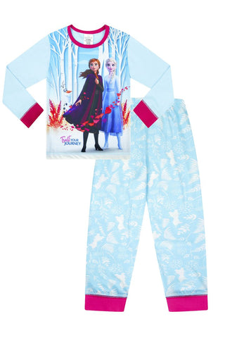 girls Frozen Anna Elsa pyjamas