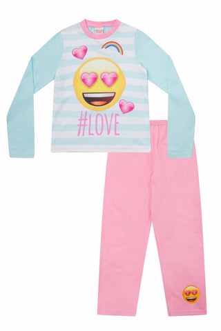 Girls  #Love Emoji Pyjamas