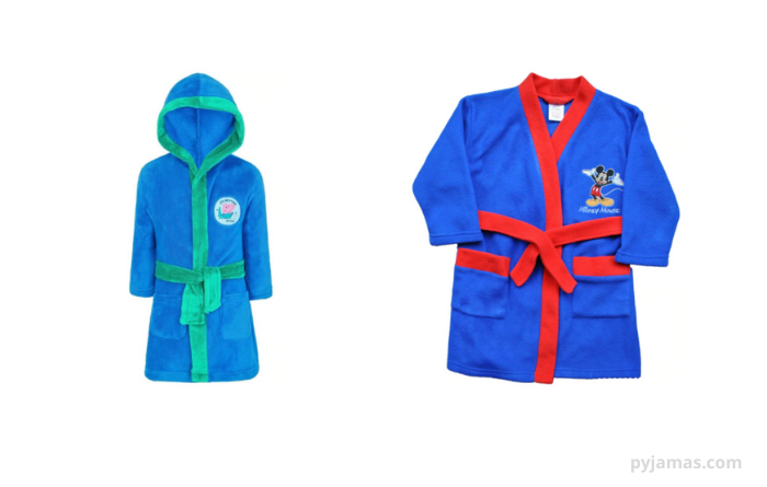 Selection of toddler dressing gowns