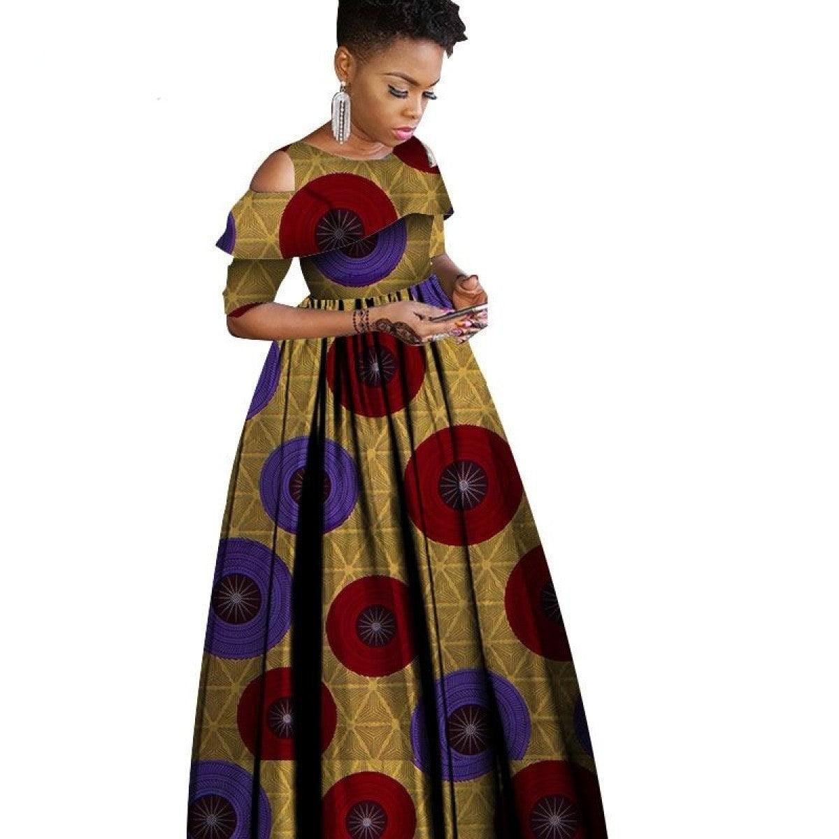 Dashiki long dress – Afrinspiration