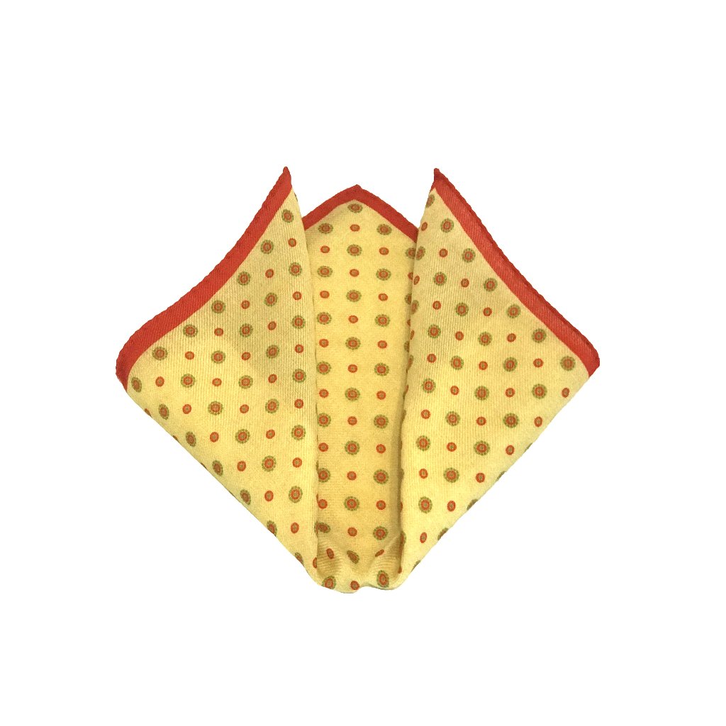 McCallie Wool- Silk- Pocket Square