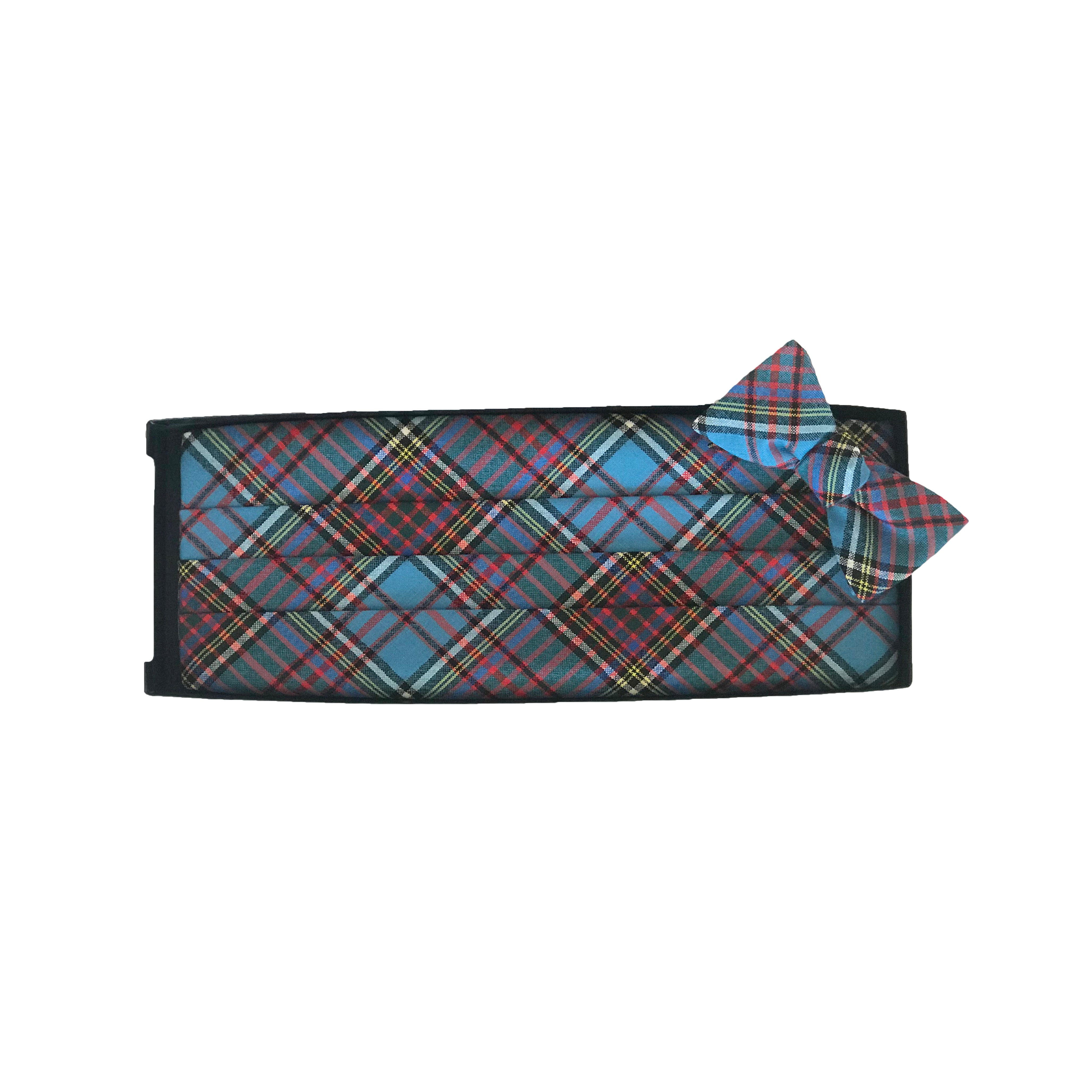 Tartan Plaid - Print Cummerbund Set