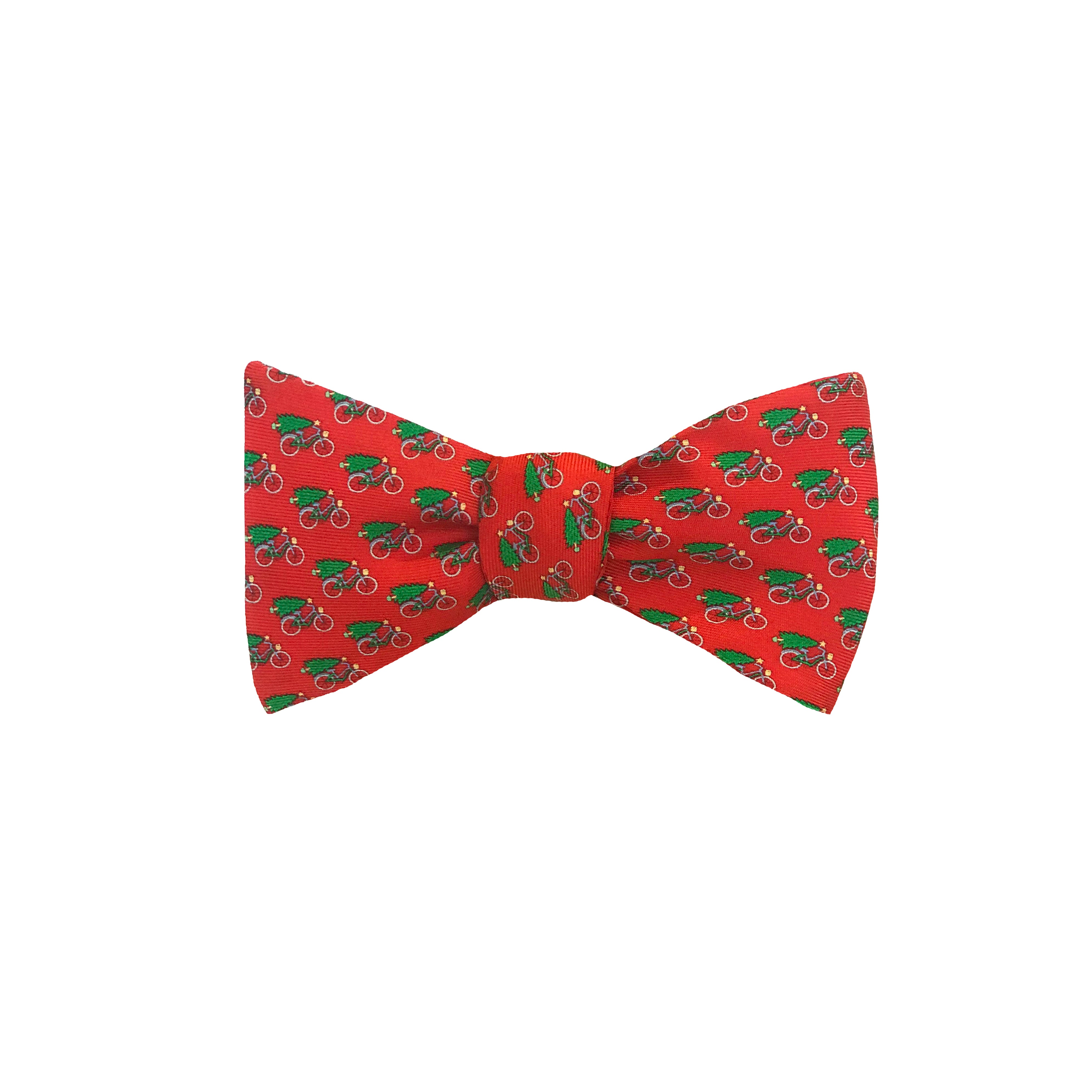 Xmas Bikes - Print Bow Tie