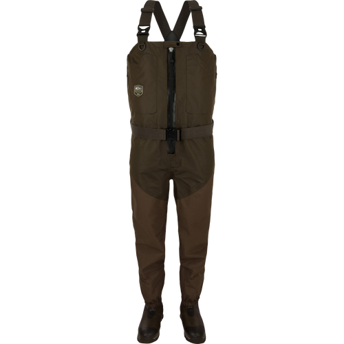 3-Ply Men′ S Zip-Front Pocket Chest Wader Pants Breathable