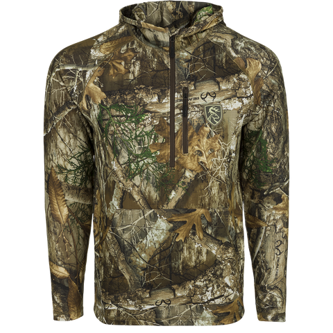 Women's MST Breathelite 1/4 Zip Camo Pullover