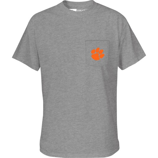 Men's Nike Orange Clemson Tigers Plate T-Shirt