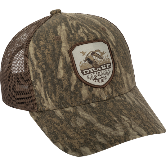 Realtree Timber Camo Shield Patch Hat, Size: One Size