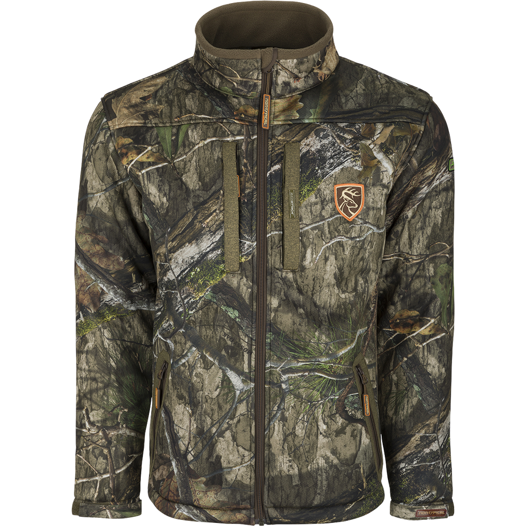 Silencer Full Zip Jacket Full Camo with Agion Active XL – Drake Waterfowl