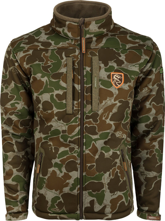 Silencer Full Zip Jacket Full Camo with Agion Active XL – Drake Waterfowl