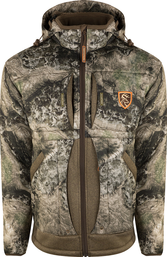 Silencer Full Zip Jacket Full Camo with Agion Active XL – Drake Waterfowl