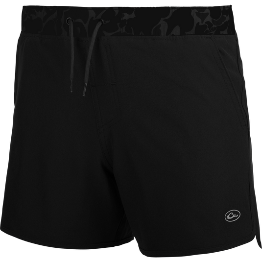 Drake Waterfowl Men's Commando Lined Board Shorts, 9 - 730305