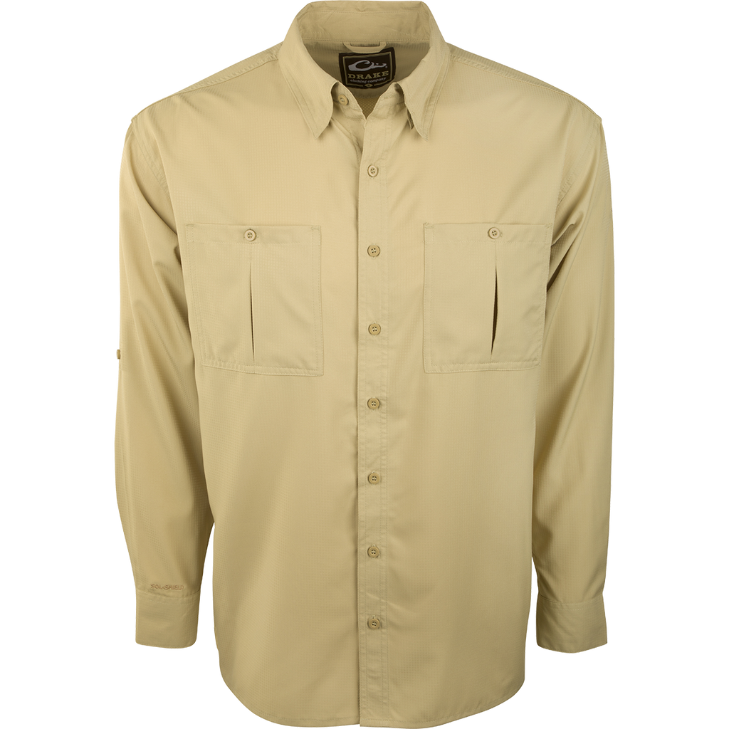 Flyweight Shirt with Vented Back L/S – Drake Waterfowl