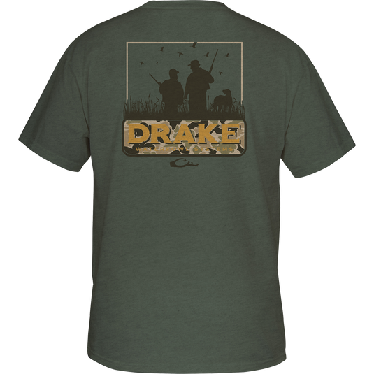 Drake Waterfowl Youth Old School Circle T-shirt - 730299, Shirts