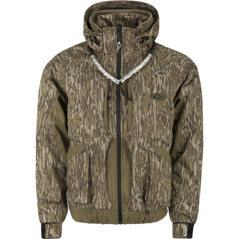 Heathered Windproof Full Zip