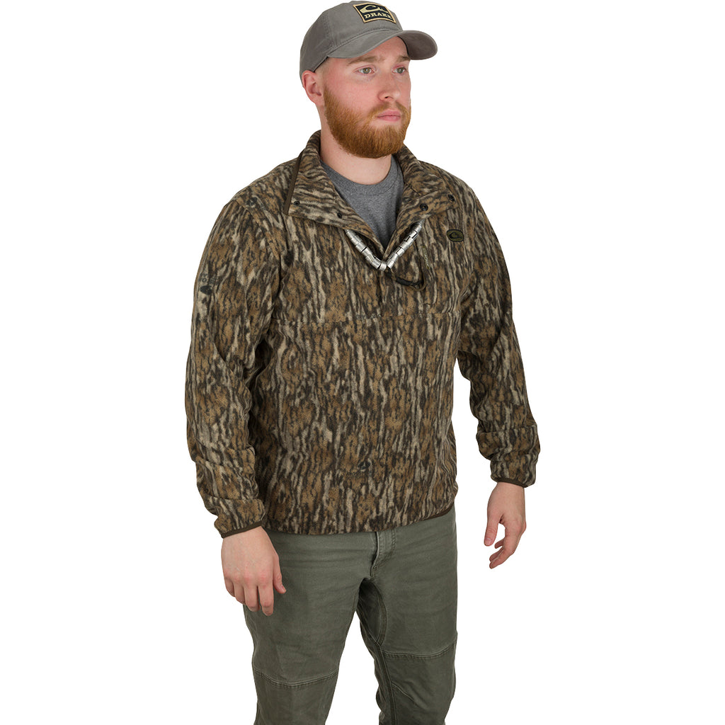 MST Camo Camp Fleece 1/4 Placket Pullover – Drake Waterfowl