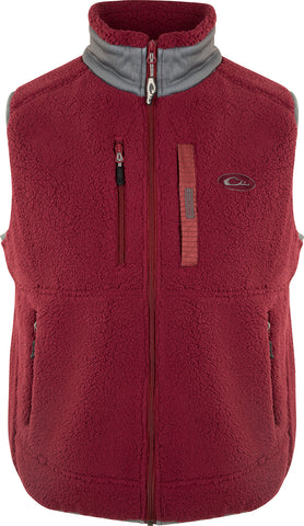 drake fleece vest