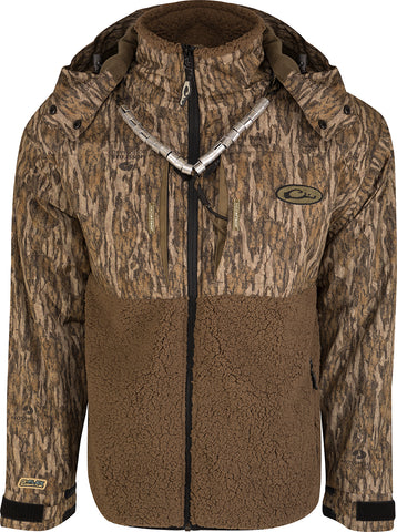 drake waterfowl hooded jacket