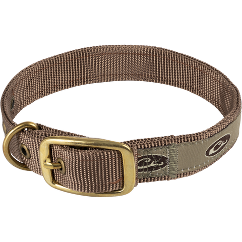 Navy and Red Stripe Webbing and Leather Belt with Brass Buckle – Drakes US