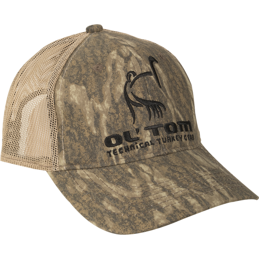 Camo Cotton Ol' Tom Diamond Logo Cap