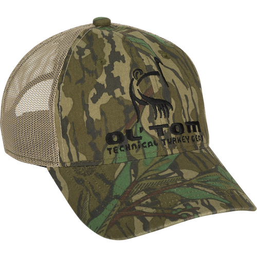 Camo Cotton Ol' Tom Diamond Logo Cap