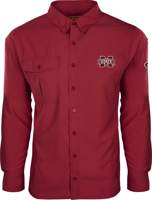 Ole Miss S/S Traveler's Shirt – Drake Waterfowl