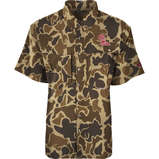 Ole Miss S/S Traveler's Shirt – Drake Waterfowl