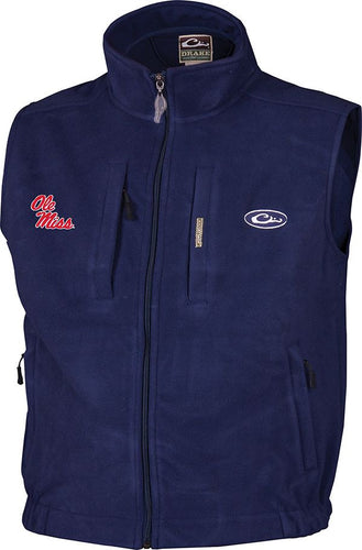 Drake Ole Miss S/S Wingshooter Navy XL at  Men's Clothing store