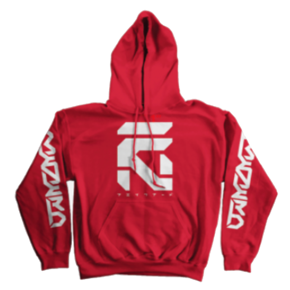 Download Stunt Hoodie - Red - Fake Nerd