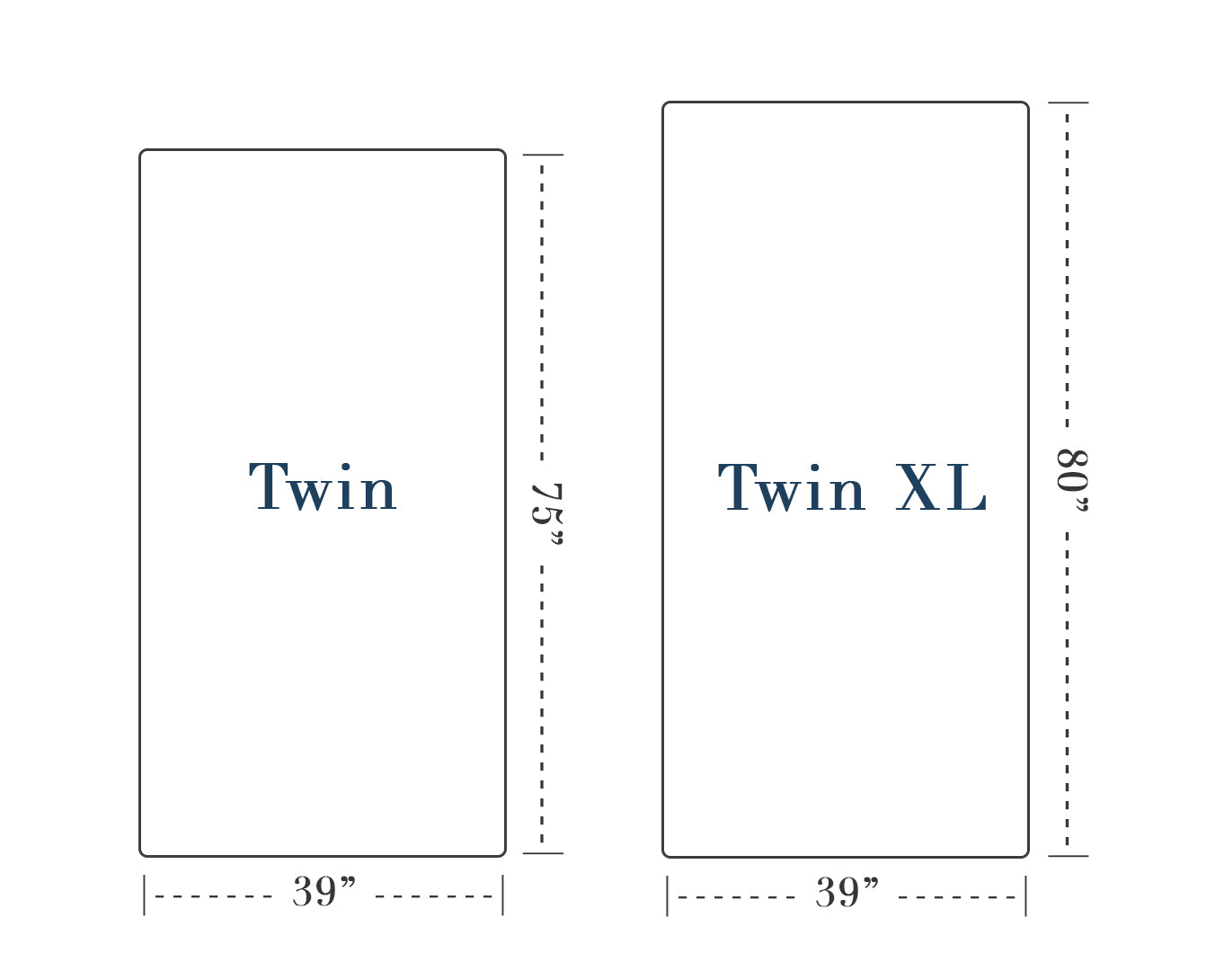 extended twin mattress size