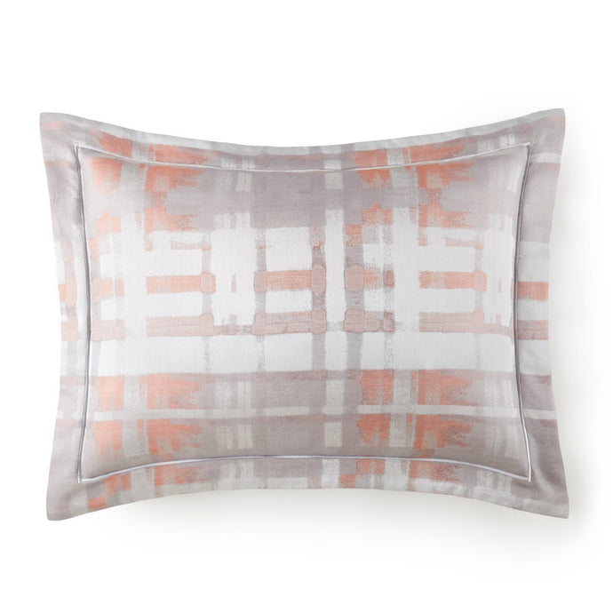 patterned pillow shams