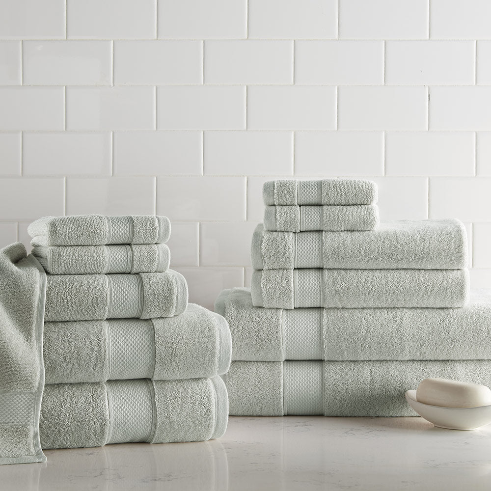 Spa Bath Towel Light Gray- Threshold Signature™