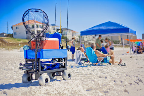 beach wagon sand cart