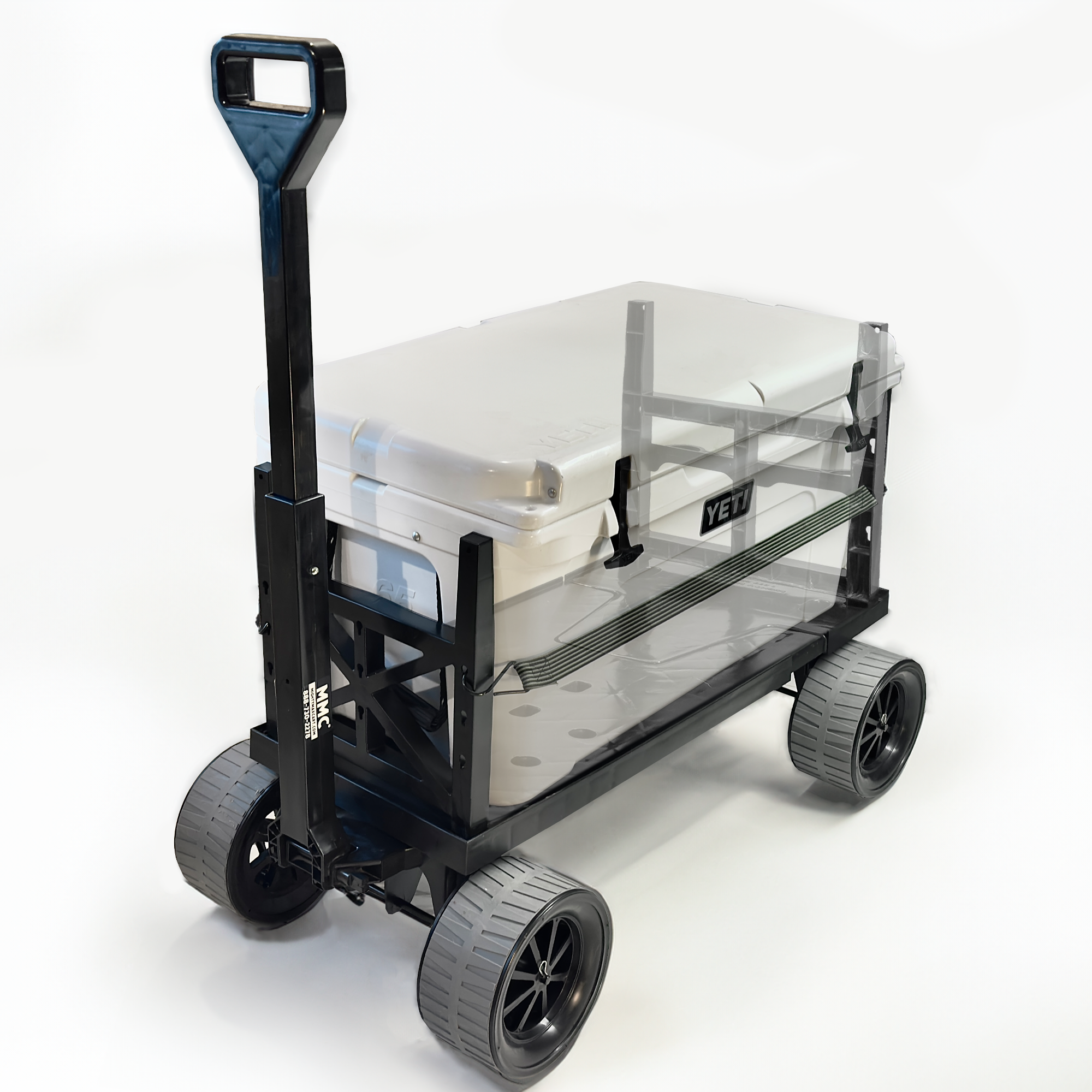 Dolly Cart with Wheels｜660 lbs Weight Capacity Flatbed Cart｜Push