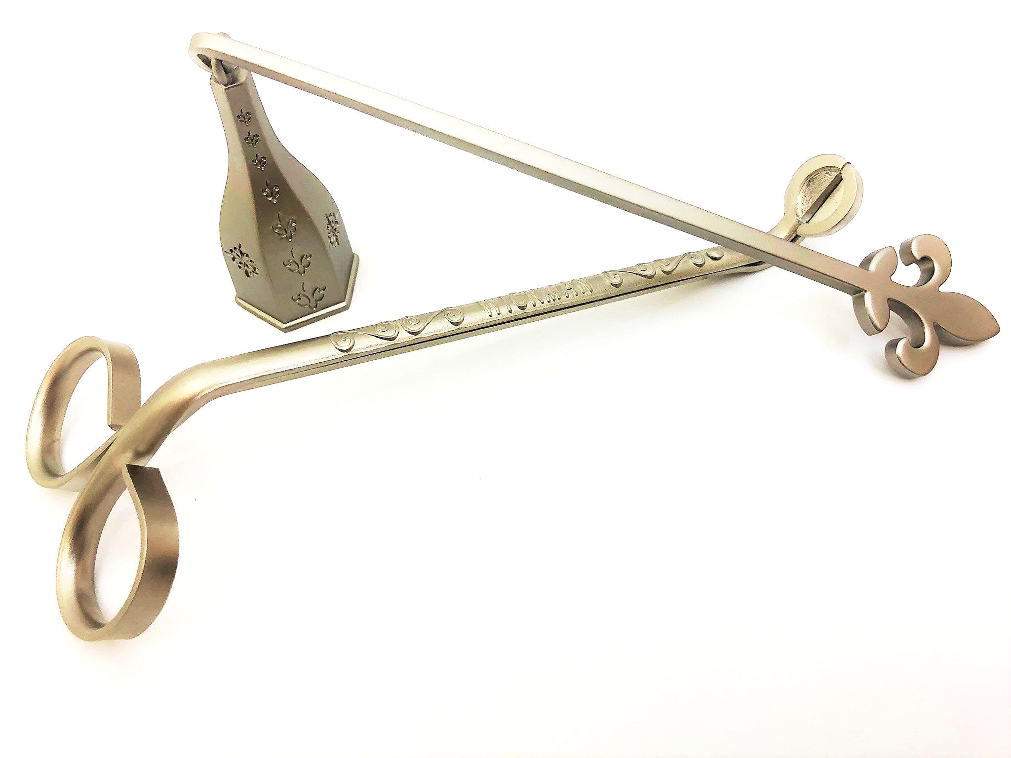 Wick Trimmer Original and Candle Snuffer in Pewter Wickman