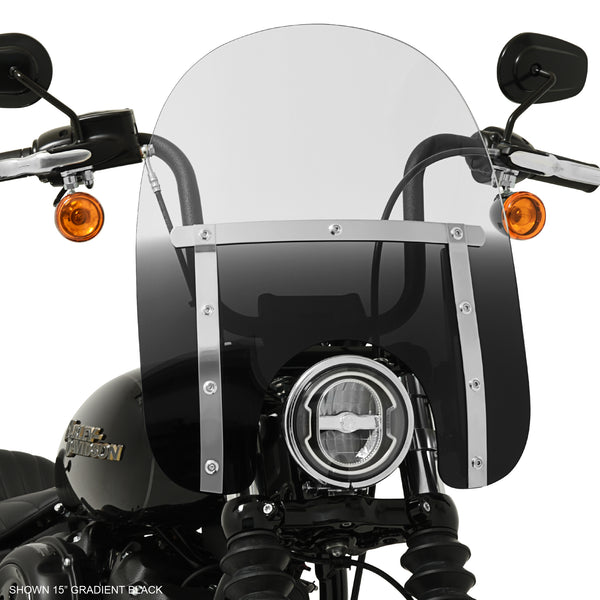 Memphis Slim windshield for 2018 2022 HD FXBB Softail Street Bob