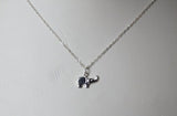 Elephant necklace - Sterling Silver, elephant pendant necklace charm necklace good luck charm necklace