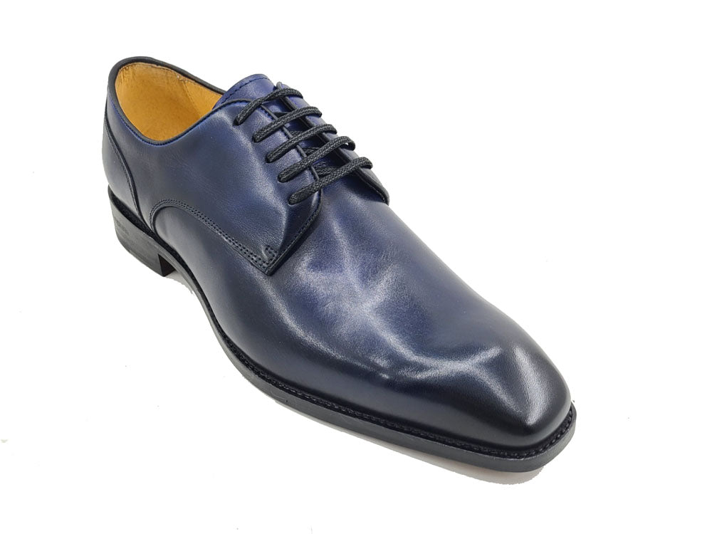 Burnished Calfskin Blucher style oxford KL901-02 – Carrucci Shoes