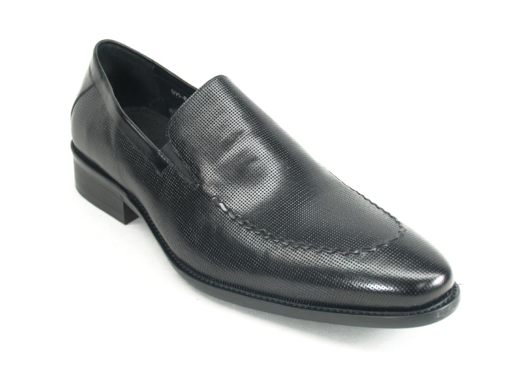 Carrucci Black Leather Loafer – Carrucci Shoes